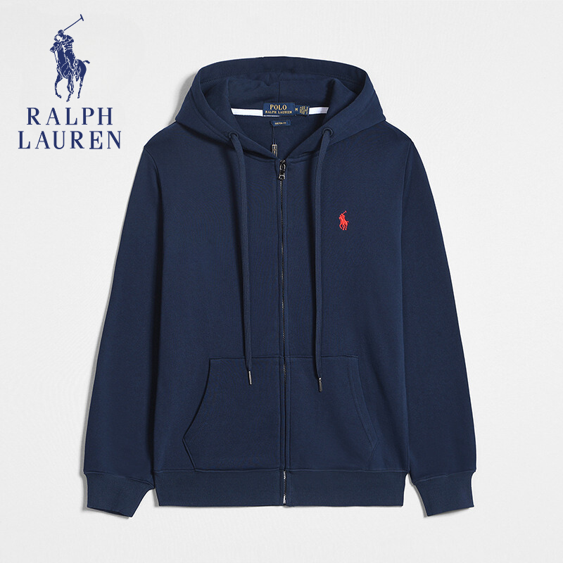 Fleece Zip-Up Hoodie - Polo RL