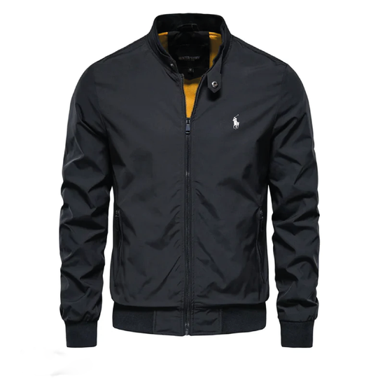 Men's Zip-Up Bomber Jacket