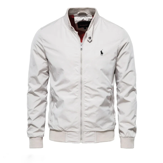 Men's Zip-Up Bomber Jacket